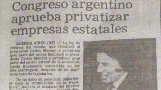 LEY DE REFORMA DE ESTADO