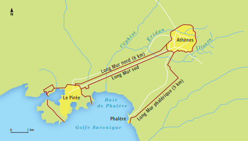 Le Pirée, port d'Athènes