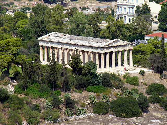 Le temple d'Héphaistos