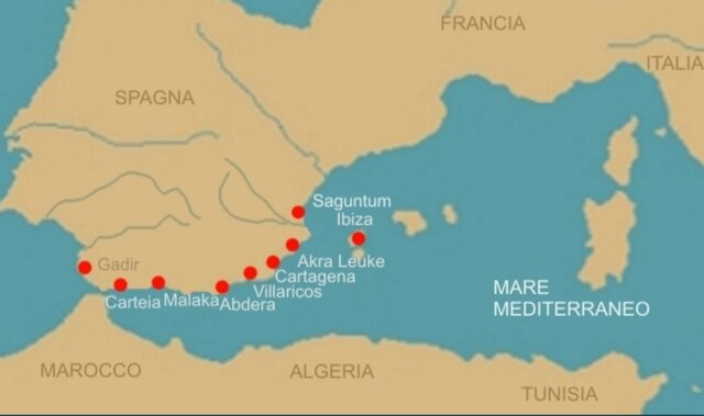 Fenici e greci in Spagna