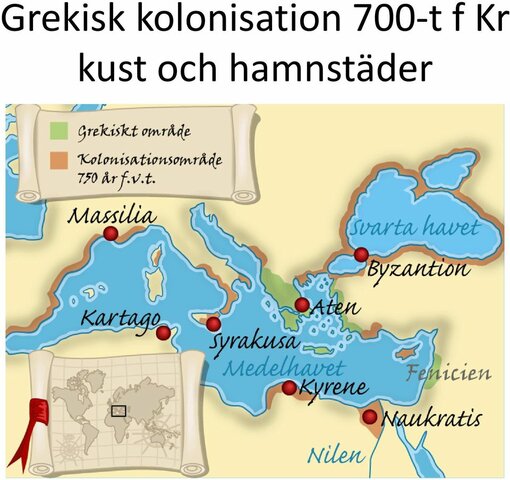 Kolonisationen börjar