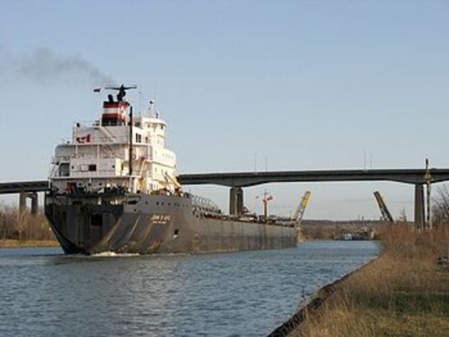 Welland Canal built