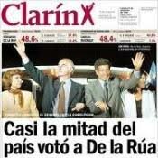 Fin de la presidencia de  Carlos Menem