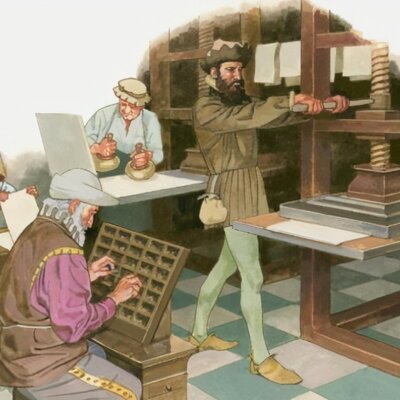 Timeline: LA HISTORIA DE LA IMPRENTA