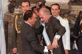 FIN DEL MANDATO DE CARLOS MENEM