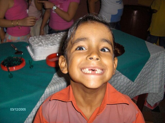 Siempre fue muy sonriente y divertido...