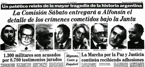 "NUNCA MAS"  Informe