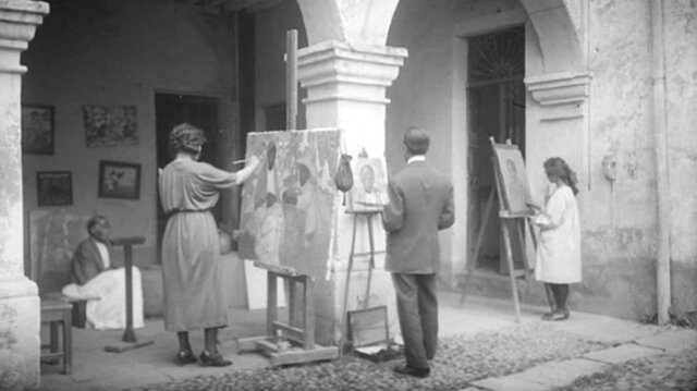 Escuela de pintura al aire libre