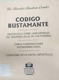 Código Bustamante O Código De Derecho Internacional Privado