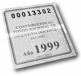 Ley del Fondo Nacional de Incentivo Docente (N° 25.053)