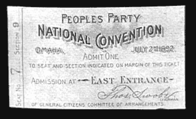 Populist Party founded