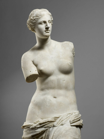 Venus de Milo (Afrodita de Melos 100aC)
