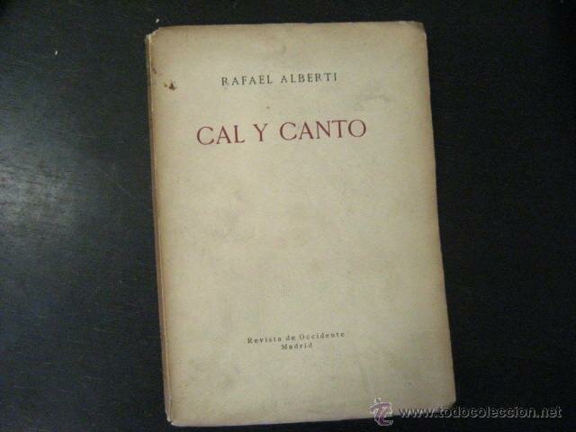 "Cal y canto"