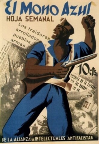 El mono azul (revista publicada por el bando republicano durante la Guerra Civil)