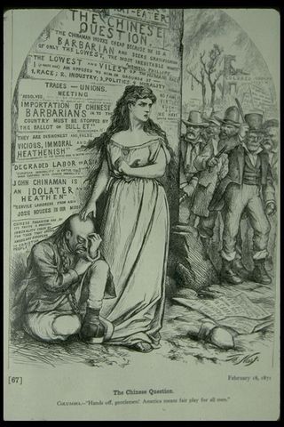 “The Chinese Question” Cartoon