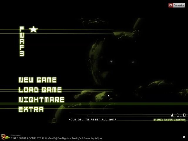 Five Nights at Freddy's 3 (2015)