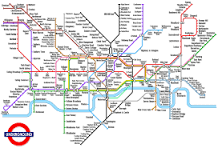 Primer metro en Londres.