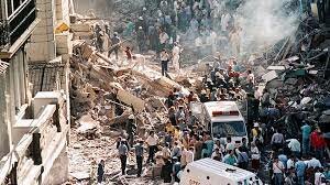 Una bomba destruyó la embajada de Israel