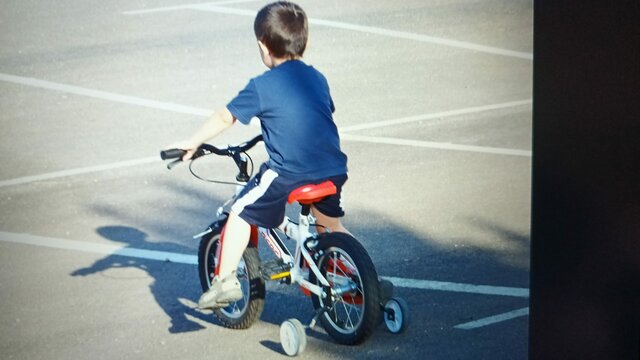 Començo a anar en bicicleta