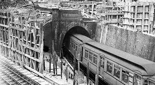 Primer metro en Londres.