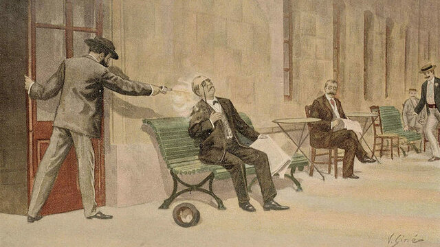 Assassinat del president del govern Cánovas deel Castillo