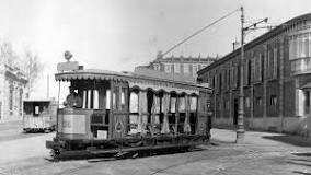 Primer tranvía eléctrico en Berlín