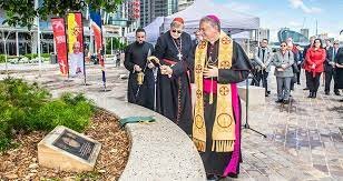 Pope Benedict XVI makes his first visit to australia when the archdiocese of sydney hosts world youth day.