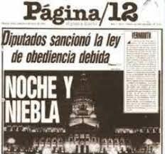 Ley de Obediencia Debida