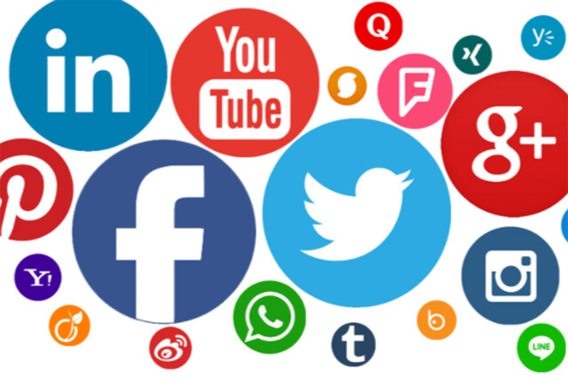 Aparición de redes sociales