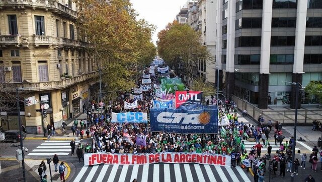 División de la Confederación General del Trabajo (CGT)