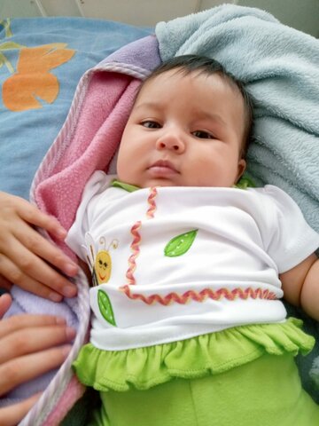 El nacimiento de la niña mas querida de la famili