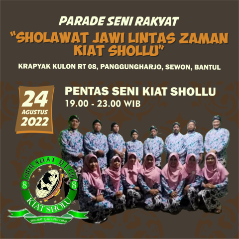 Parade Seni Rakyat Festival Srawung #4 : Sholawat Jawi Kiat Shollu