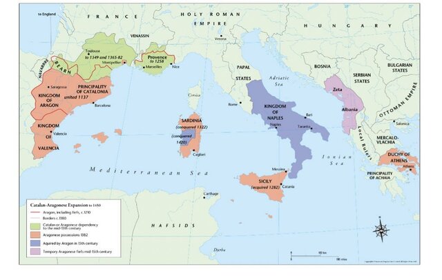 Es forma la corona d'arago