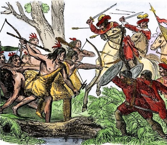 Ponce the Leon discovers Florida