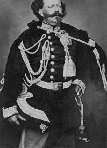 VICTOR MANUEL II REY DE ITALIA