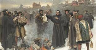 Pope excommunicated Luther