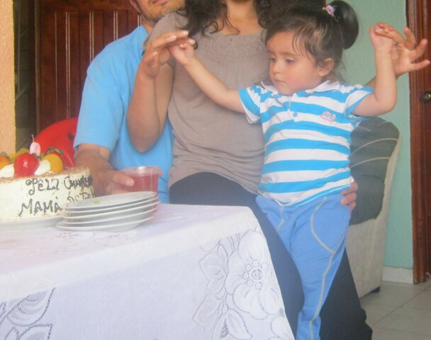 el cumpleaños de mi mama