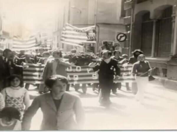 PSOE participa en la celebració del Primer de Maig.