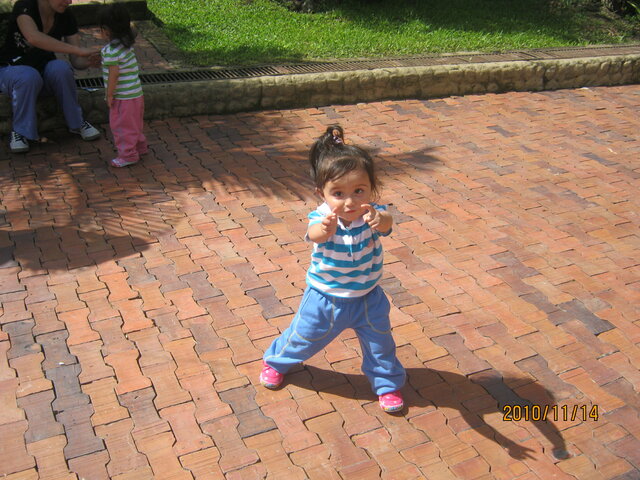 Conocí un parque muy grande