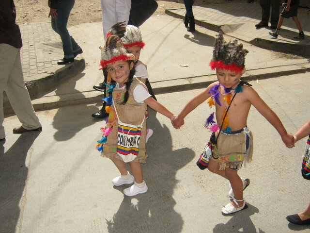 Mi primera presentación del pre kínder