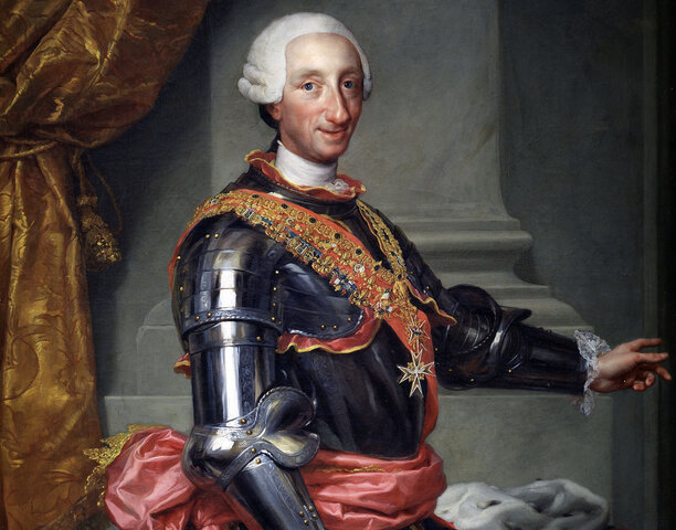 Fallece Fernando VI sin descendencia y le sucede en el trono su hermano Carlos III (rey de Nápoles)