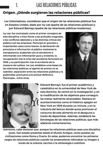 Ivy Lee y Edward Bernays