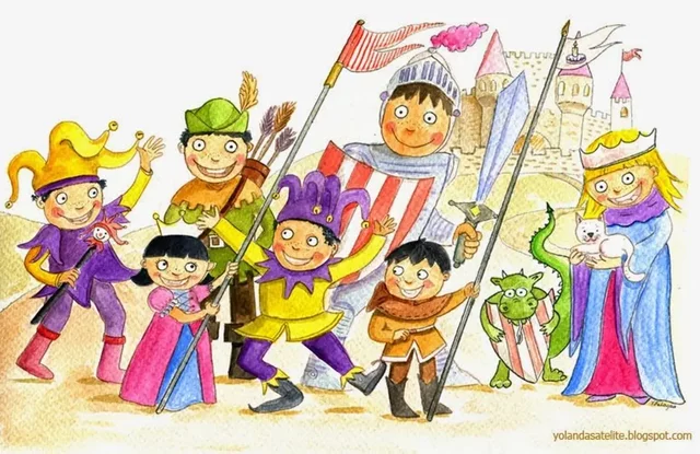 Los niños y adolescentes en la edad media...