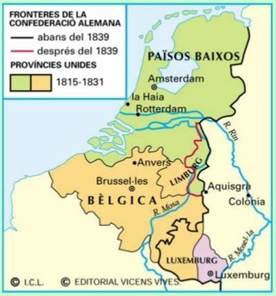 Bélgica se une a los Países Bajos (Holanda)