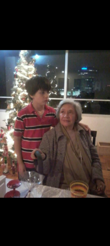 Navidad con mi abuela