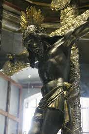 Cristo de Esquipulas, escultura Quirio Cataño