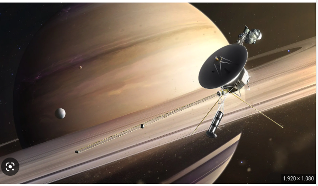 vayager 1 es troba amb Saturn