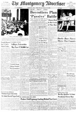 Montgomery bus boycott