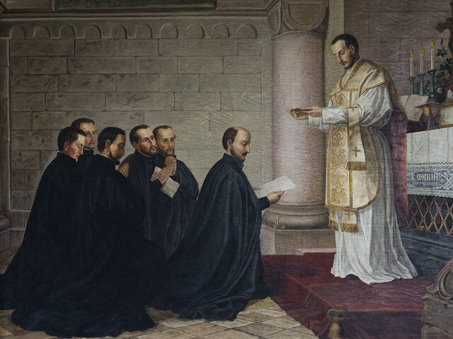 Ignatius Loyola founds the Society of Jesus (Jesuits)
