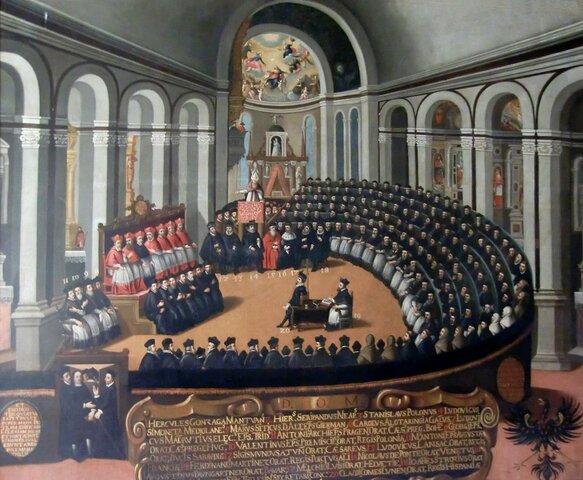 Pope Paul III begins the Council of Trent